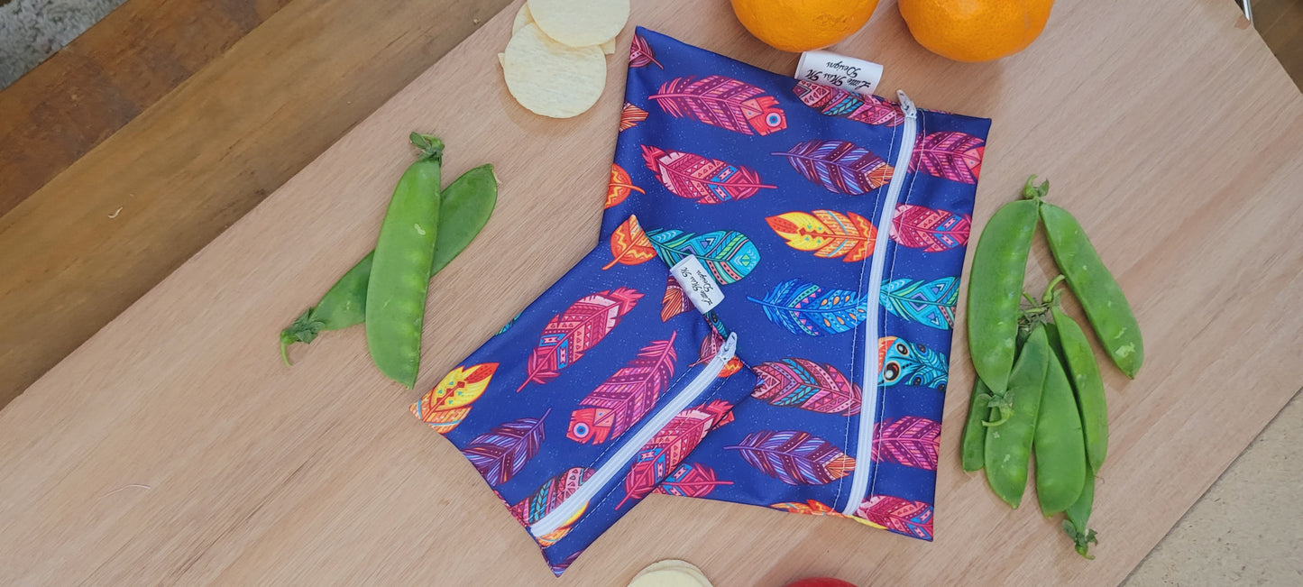 Feathers Snack Bags