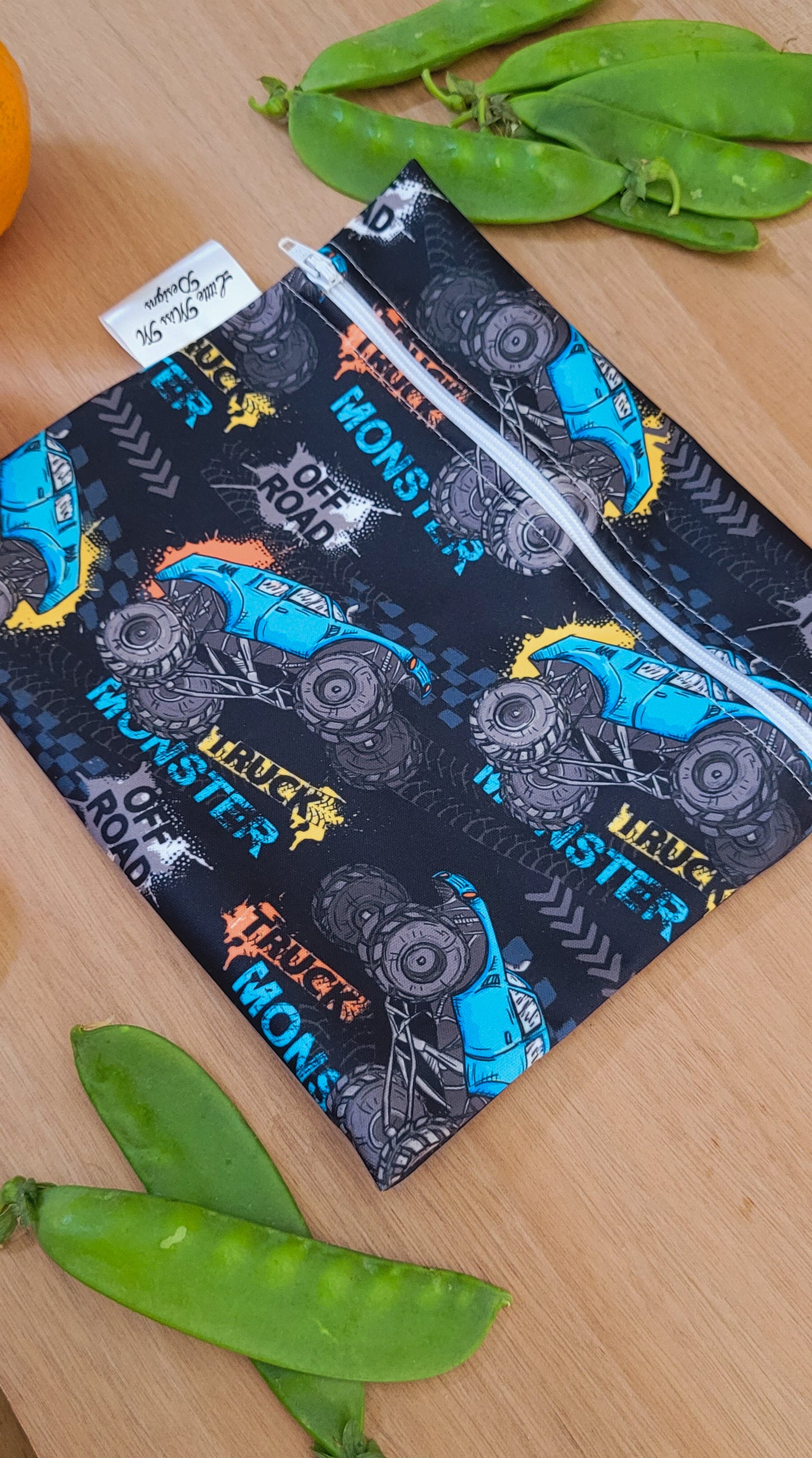 Monster Trucks Snack Bags
