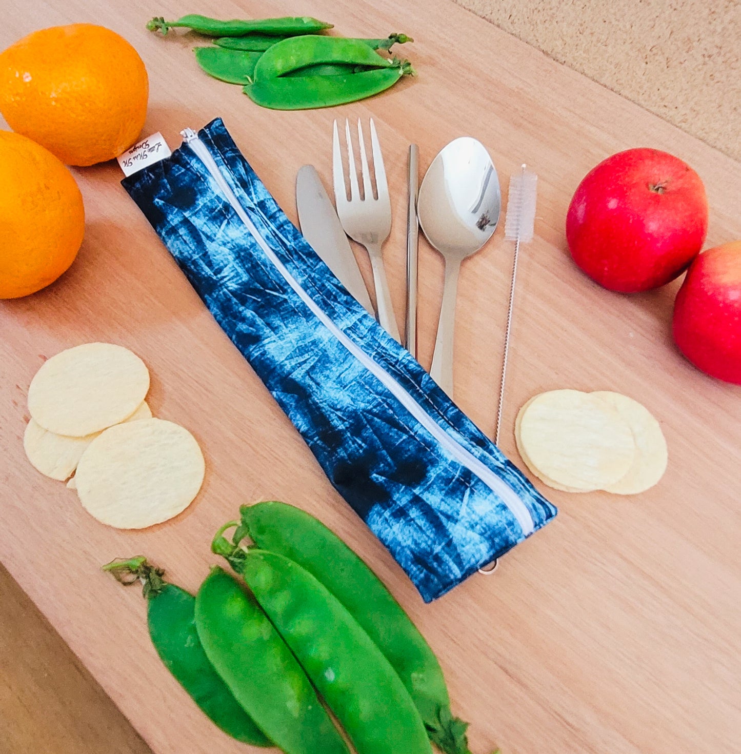 Denim Cutlery Pouch