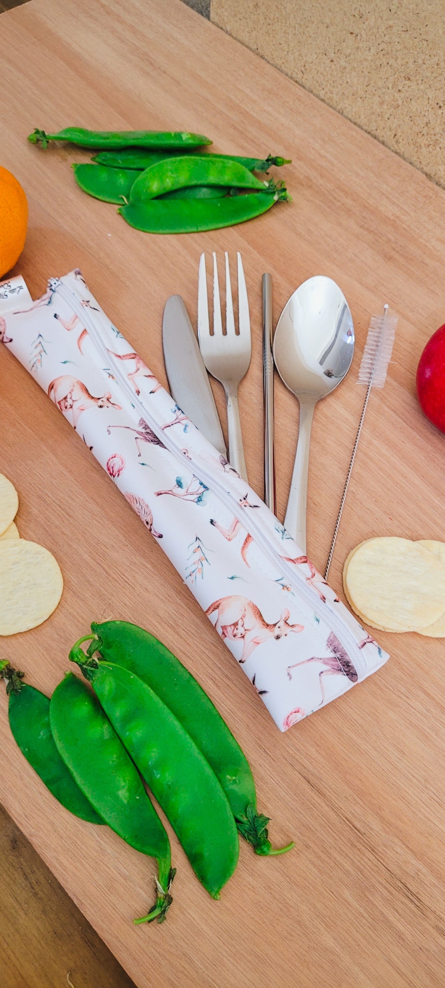 Australian Wildlife Cutlery Pouch