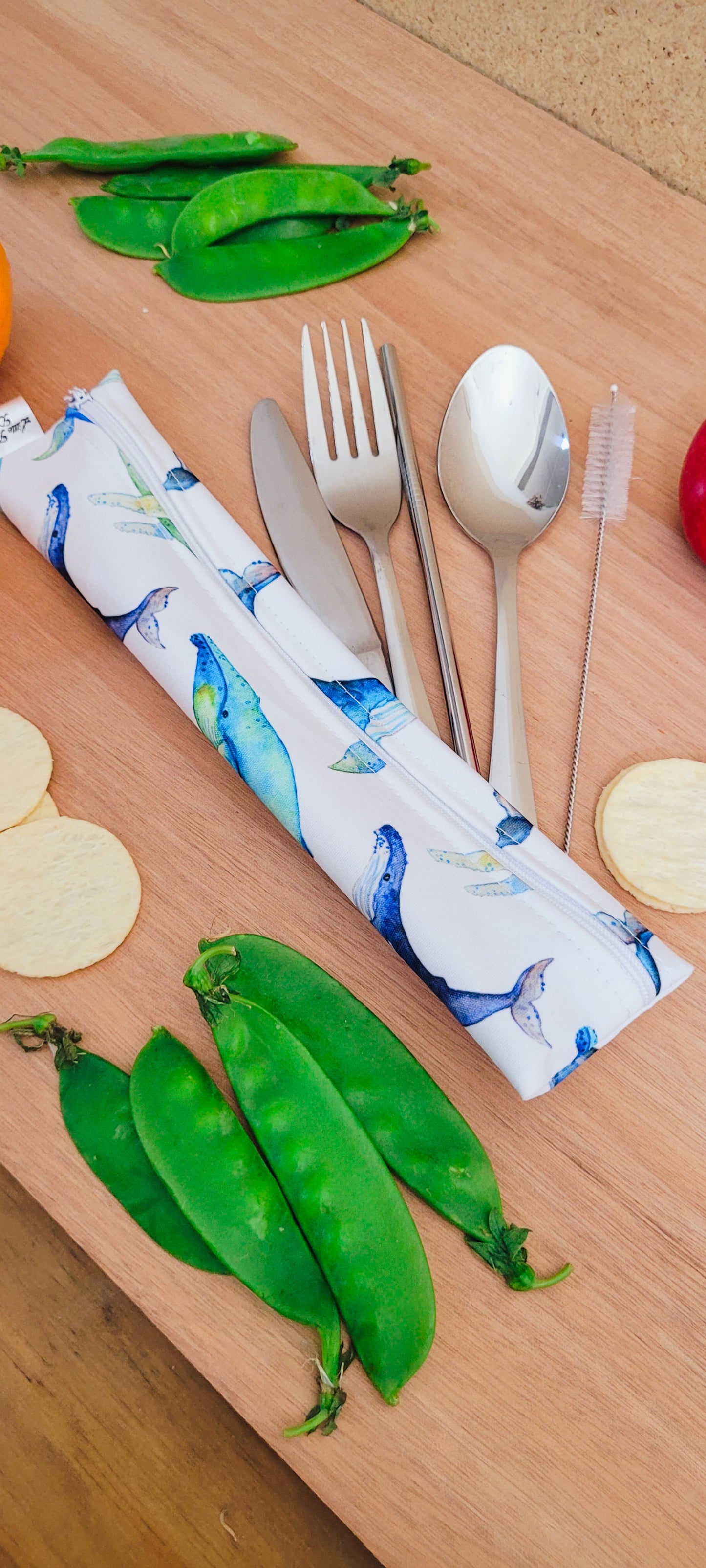 Whales Cutlery Pouch