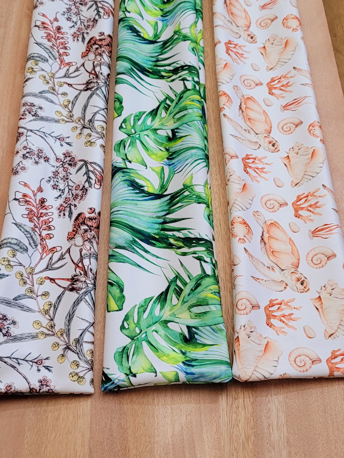 Pack of 3 Natural Tropical, Grevillea & Timmy Turtle Door Draught Stopper