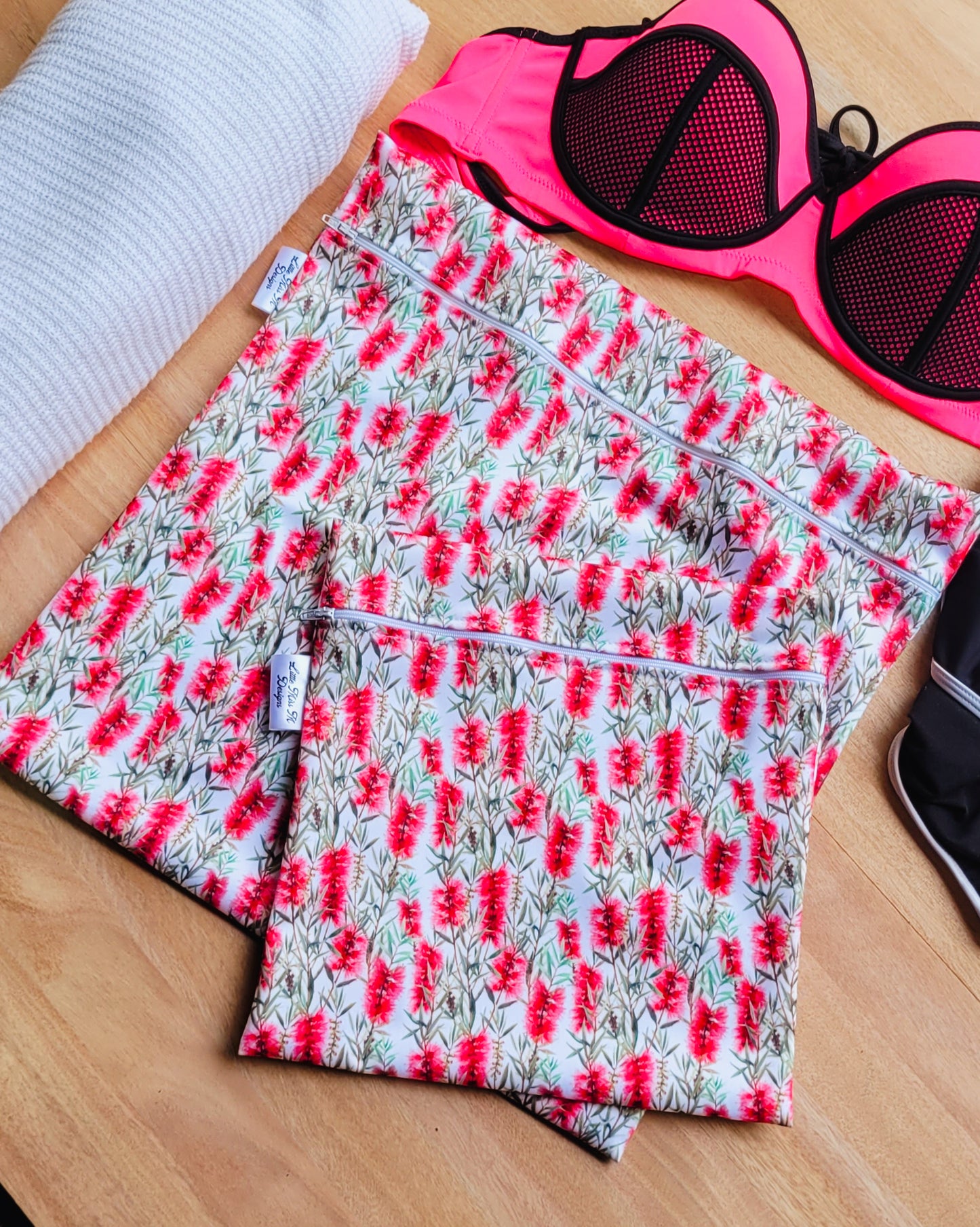 Bottlebrush Wet Bag
