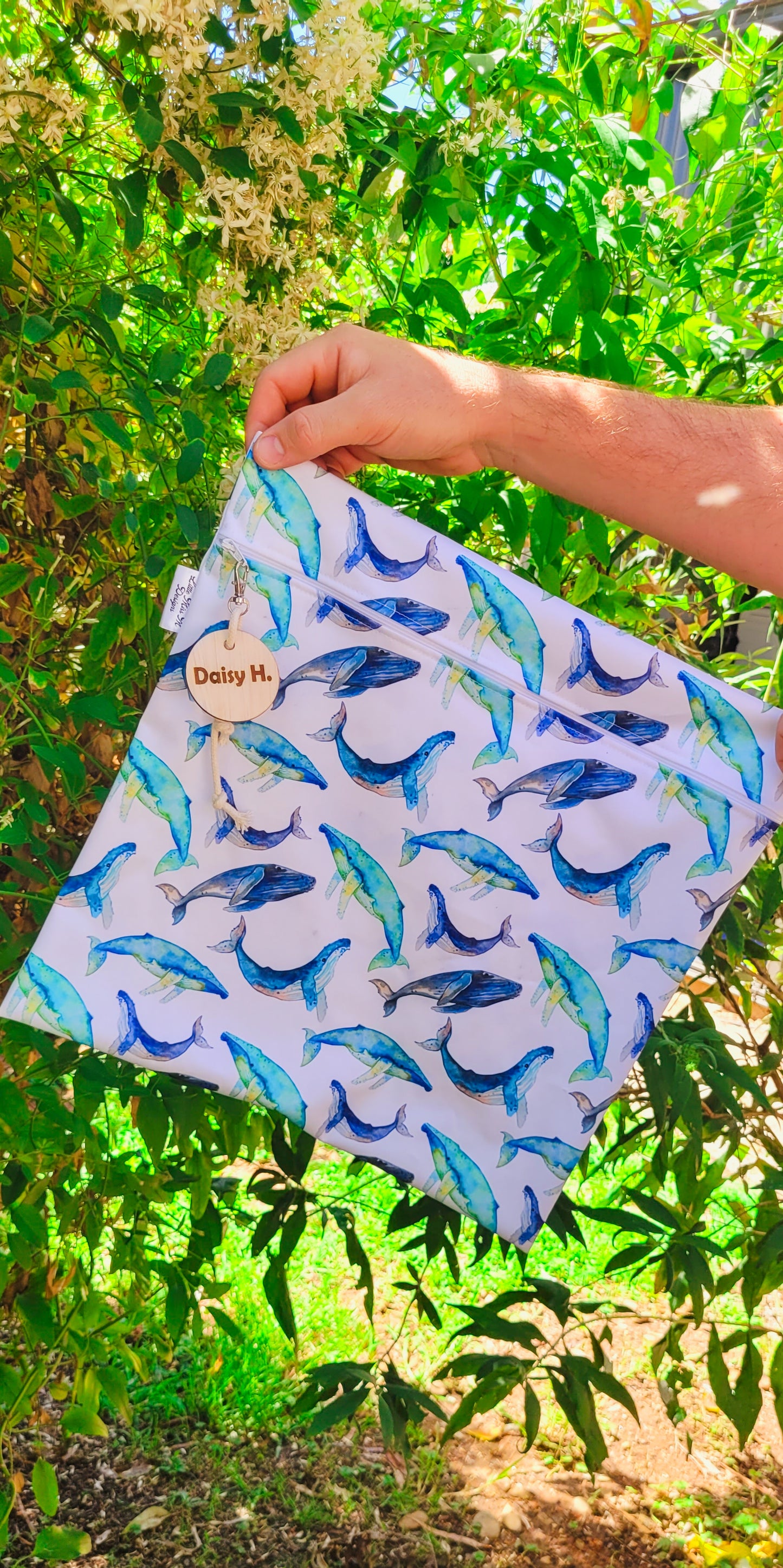 Whales Wet Bag