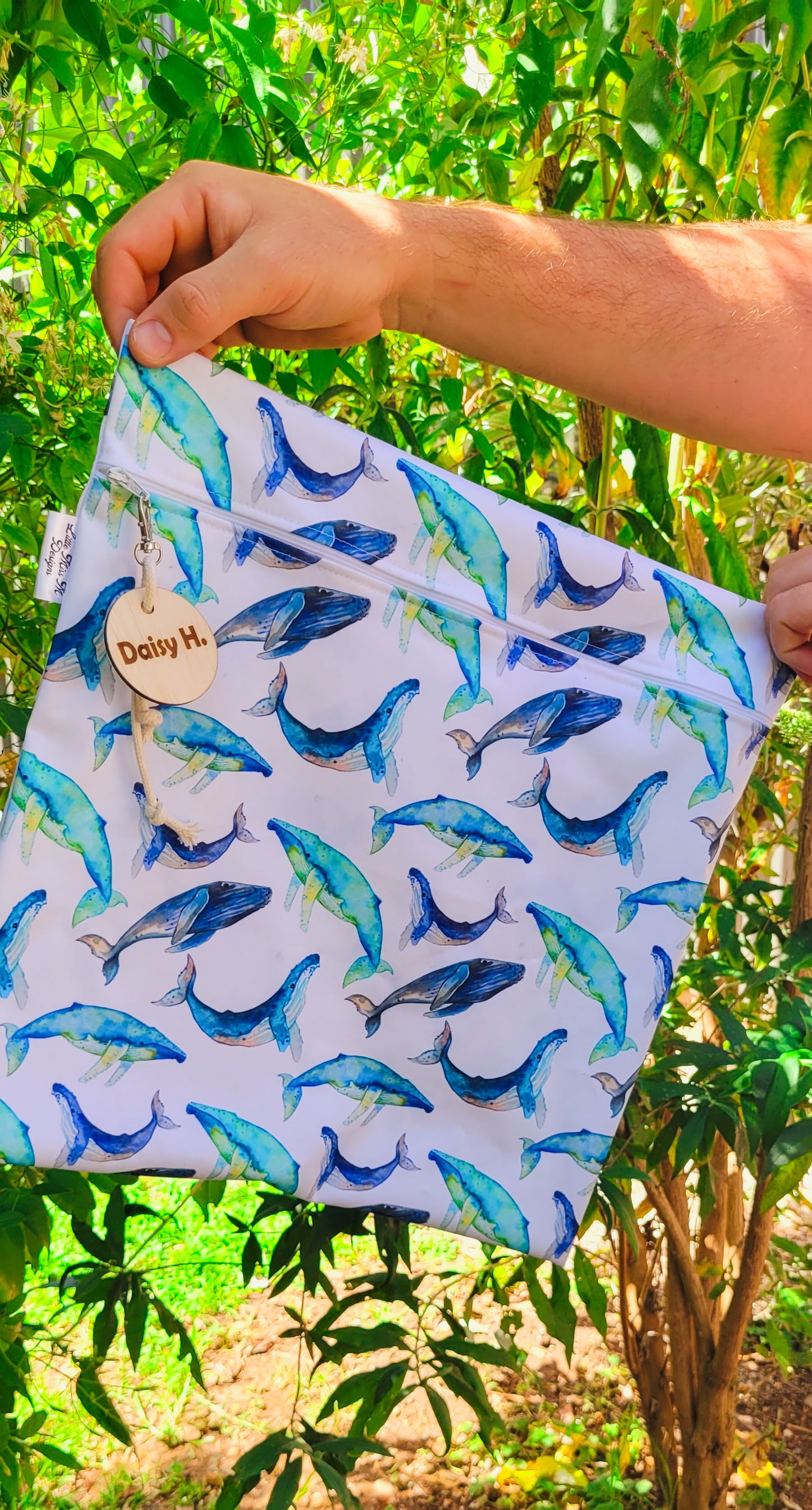 Whales Wet Bag