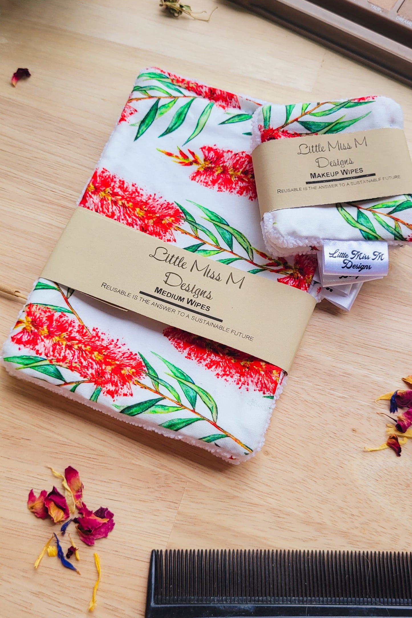 Bottle Brush Makeup Wipes