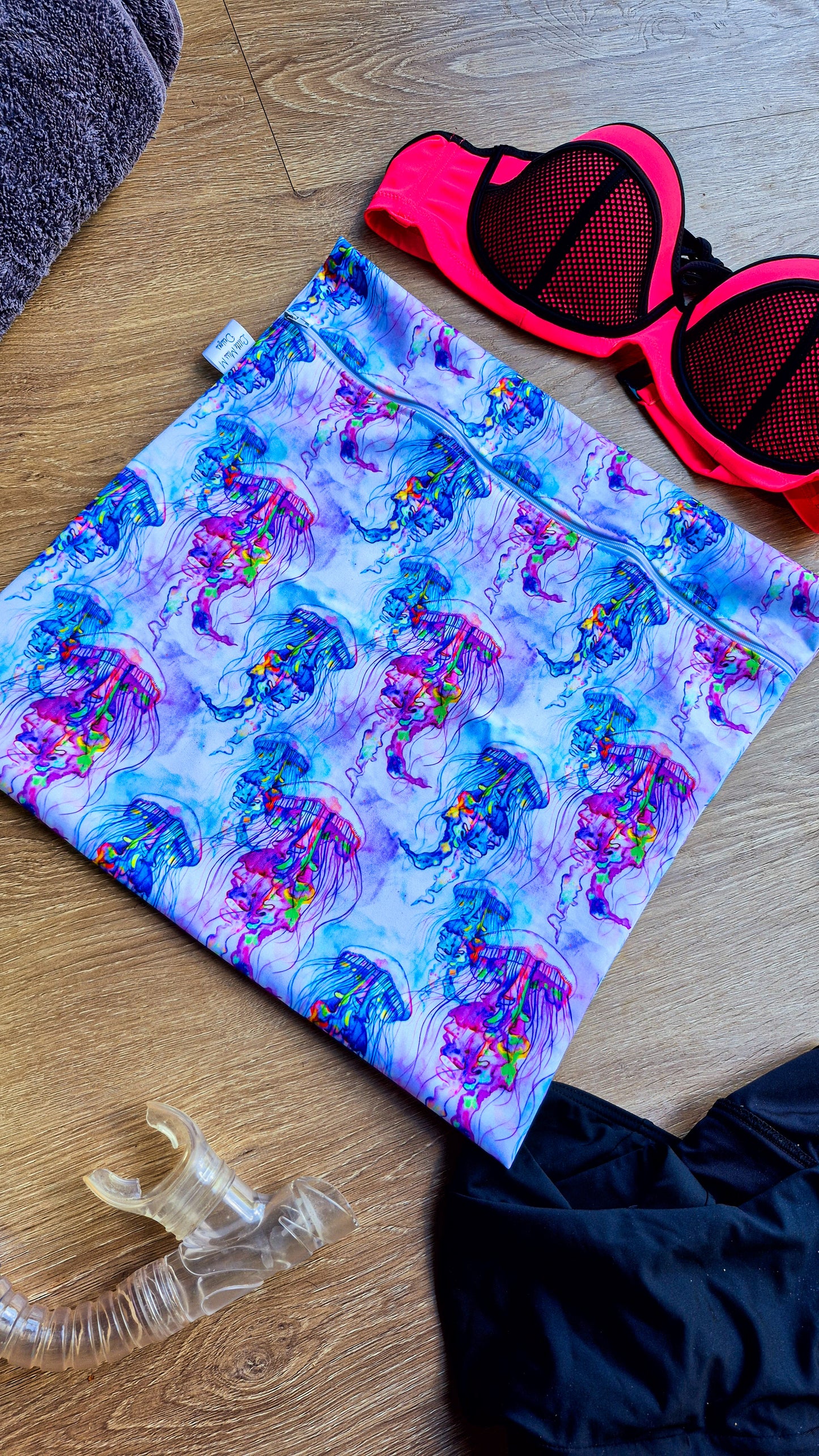 Pretty Jellyfish Swim / Wet Bag NEW