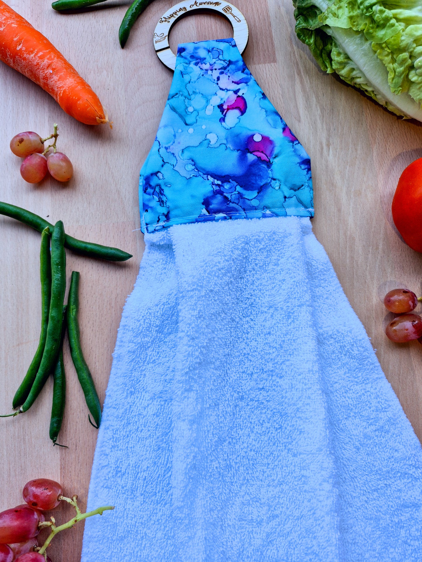 Blue Ocean Hanging Towel