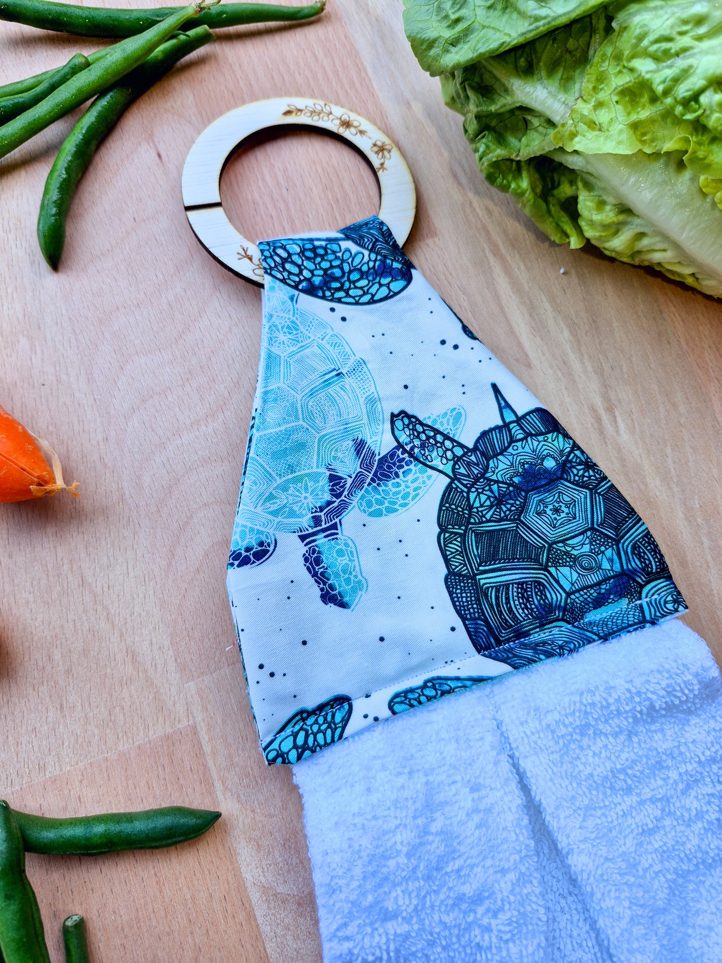 Sea Turtles Hanging Towel