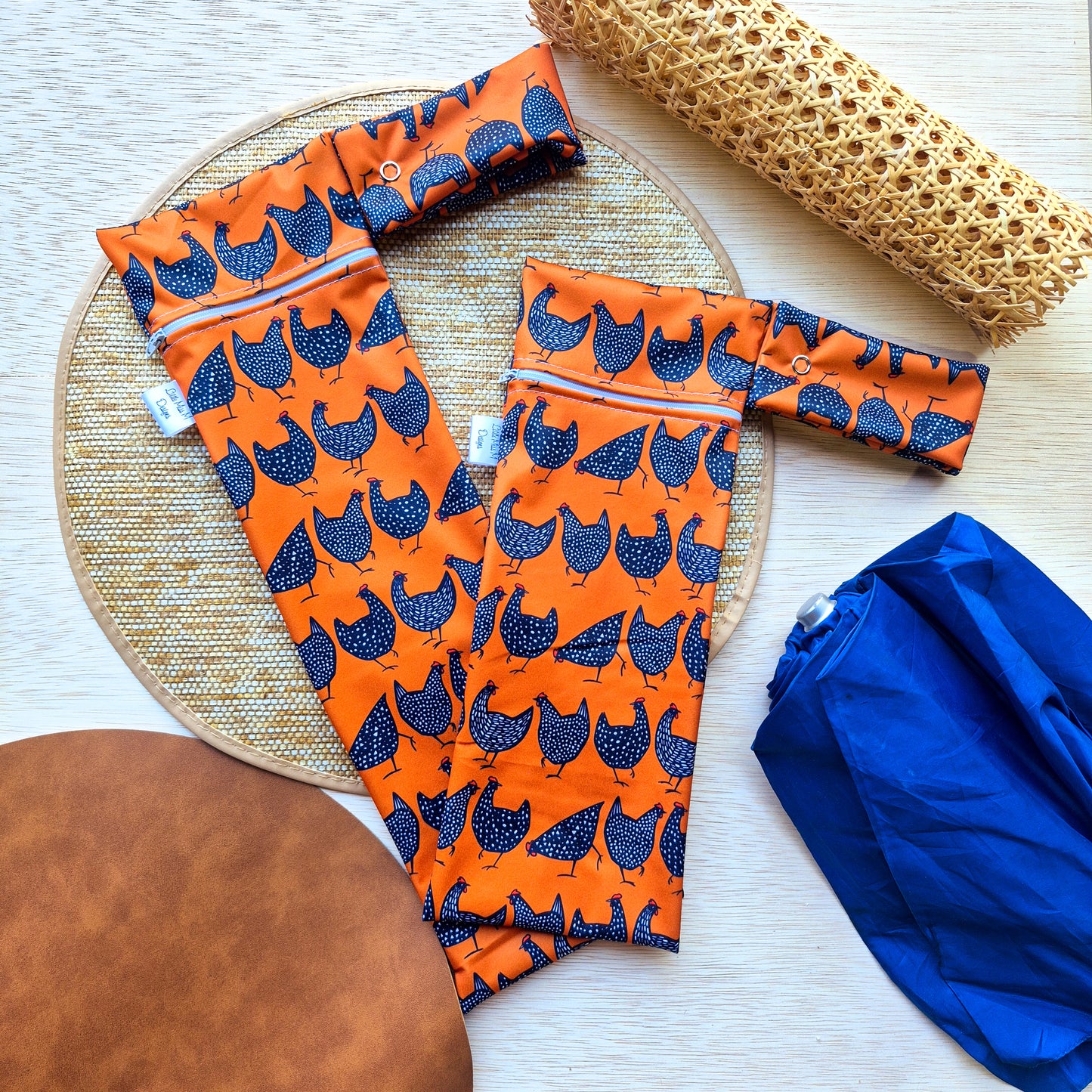 Flappy Chickens Umbrella Bag