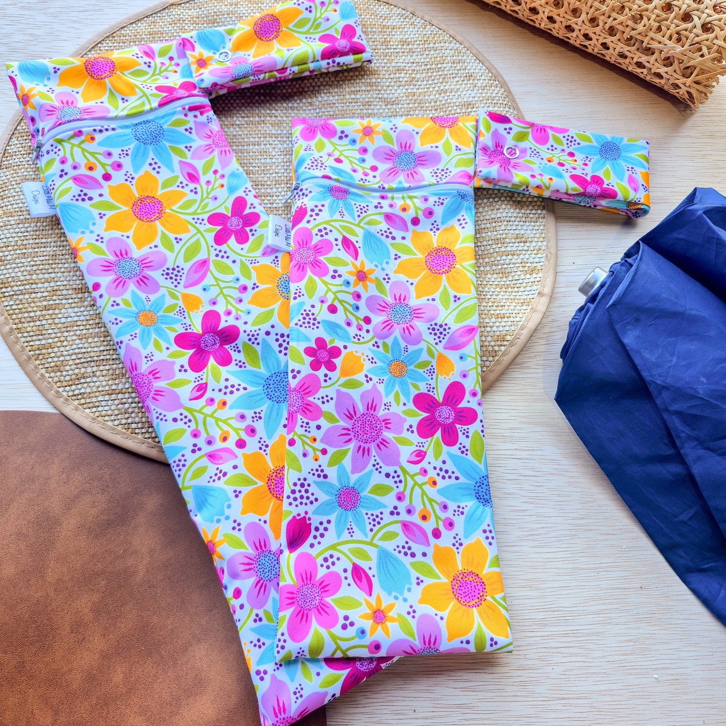 Pretty in Pink Umbrella Bag