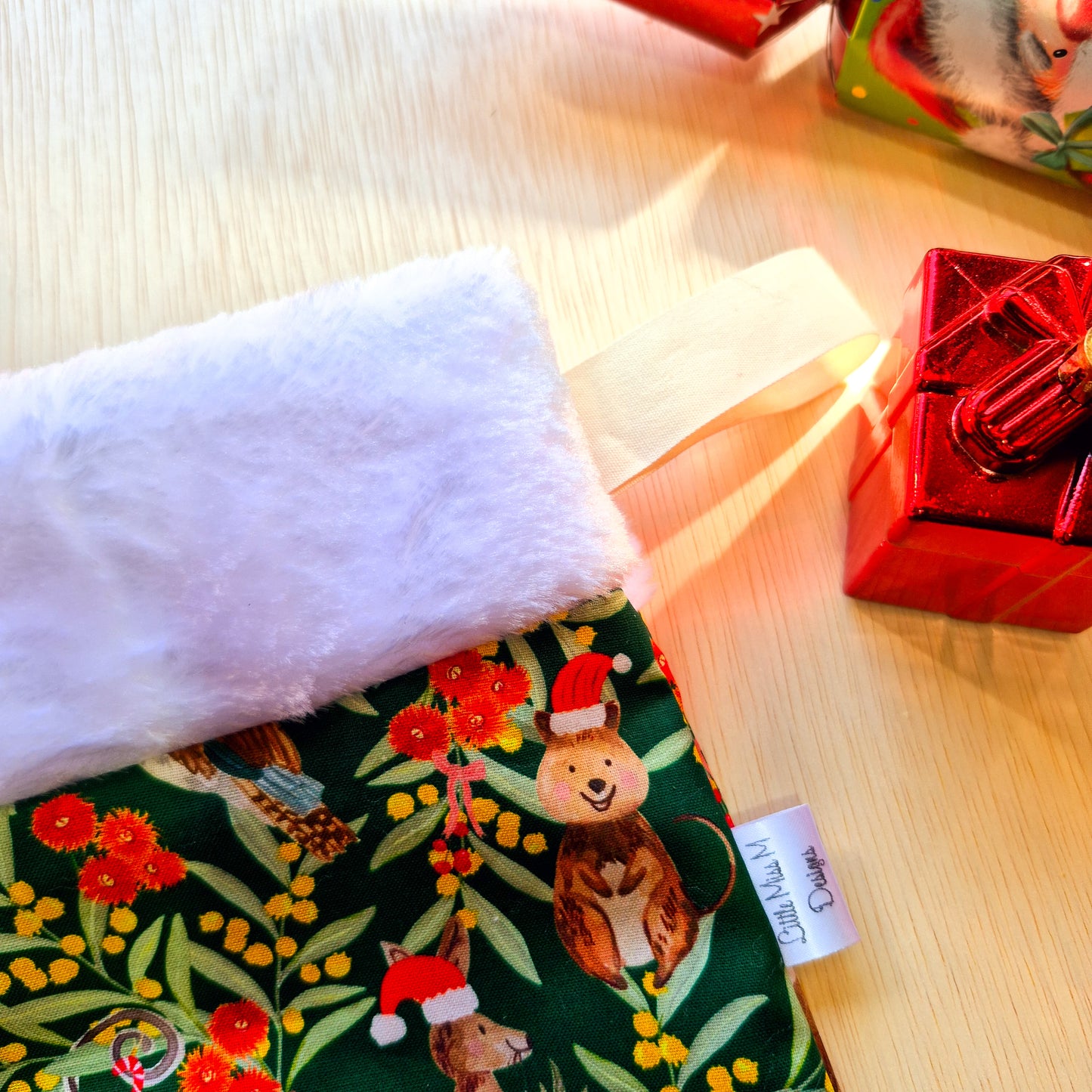 Wattle Christmas Stocking