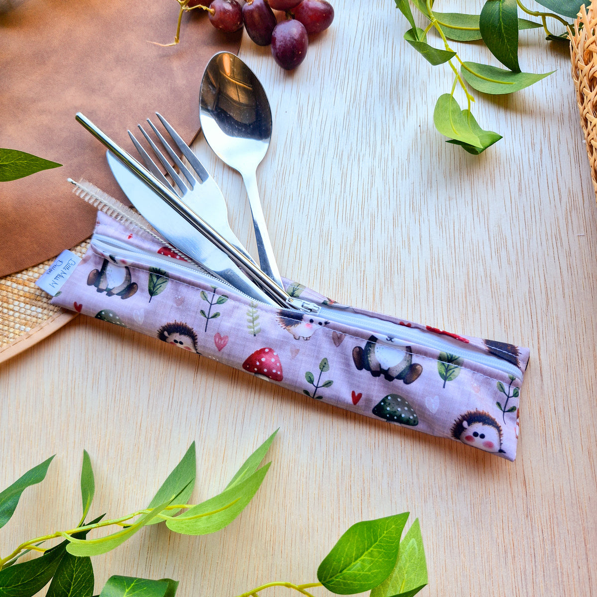 Forest buddies Cutlery Pouch
