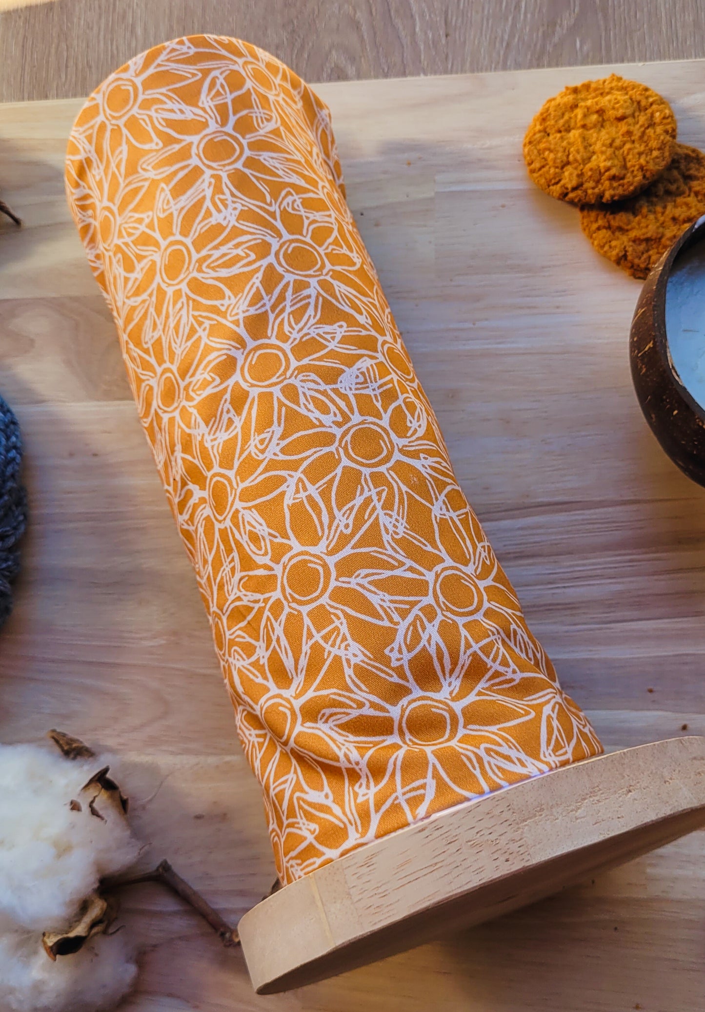 Mustard Sunflowers Unpaper Towels