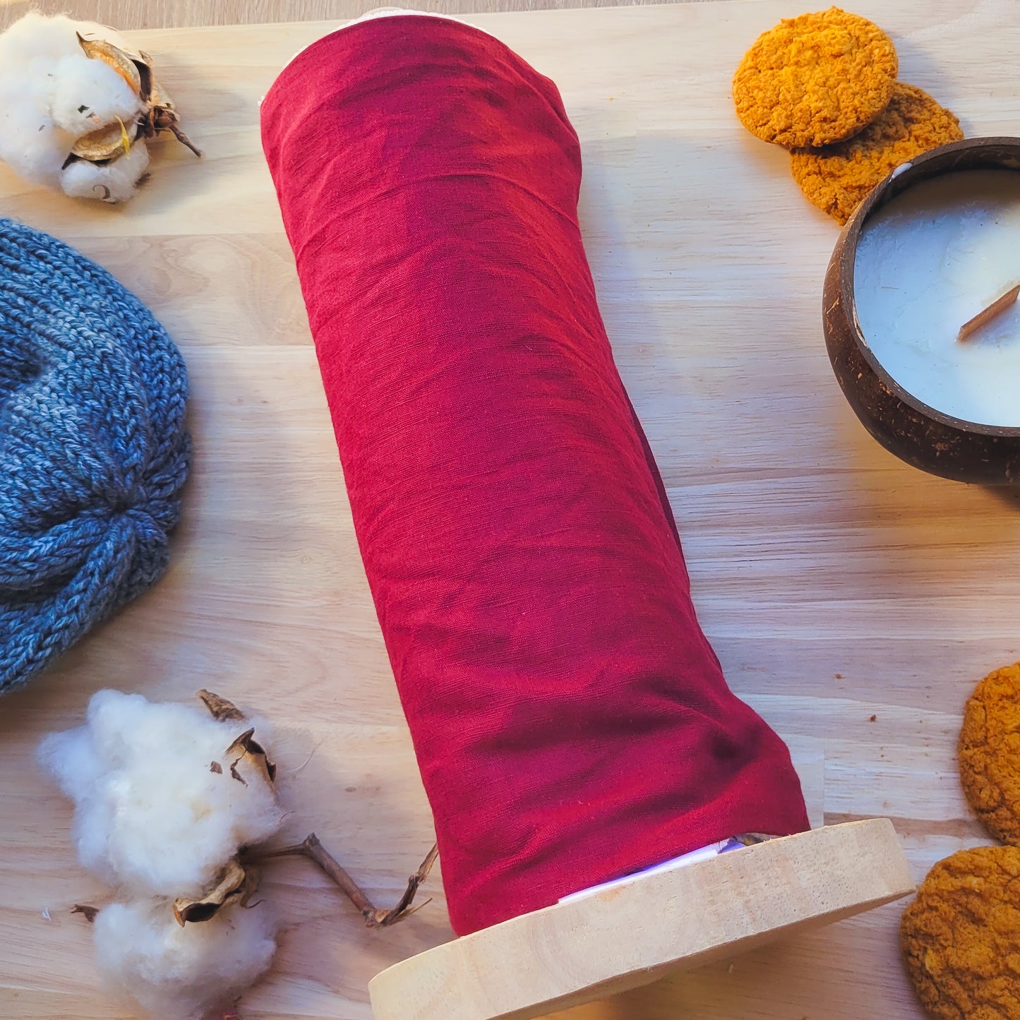 Burgundy Unpaper Towels