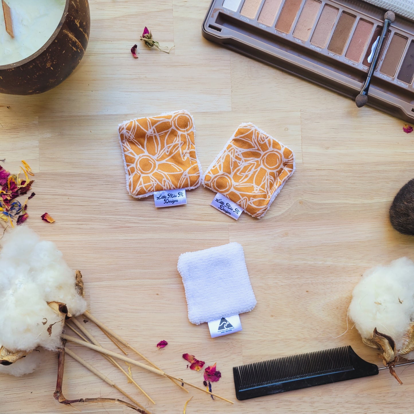 Mustard Sunflower Makeup Wipes