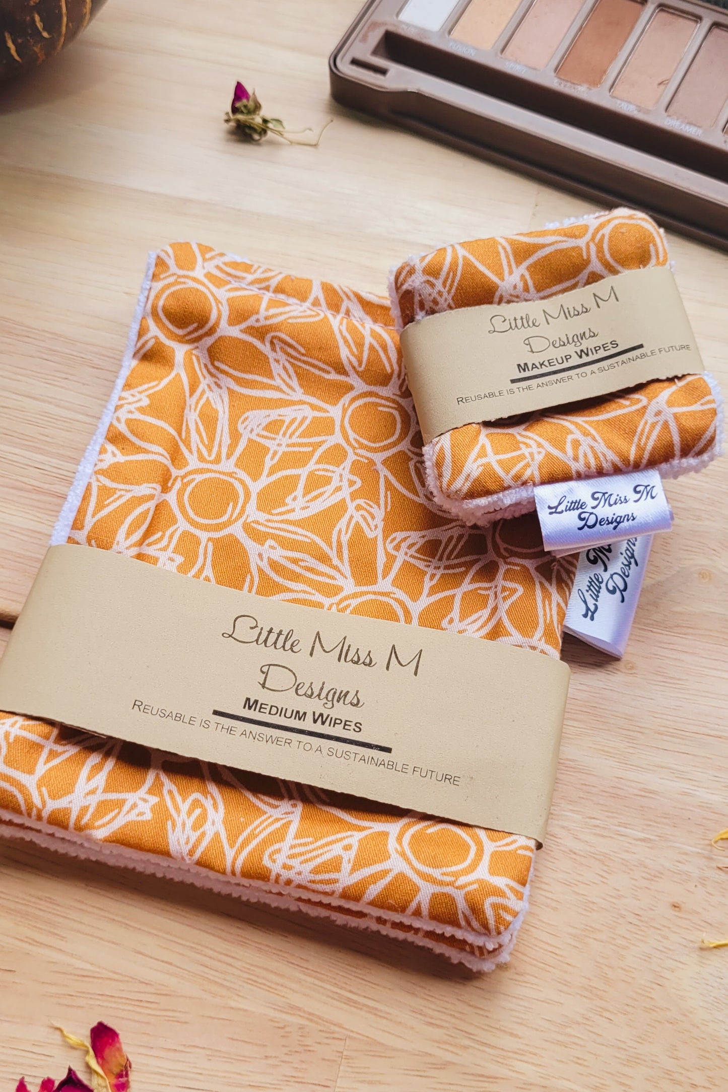 Mustard Sunflower Makeup Wipes
