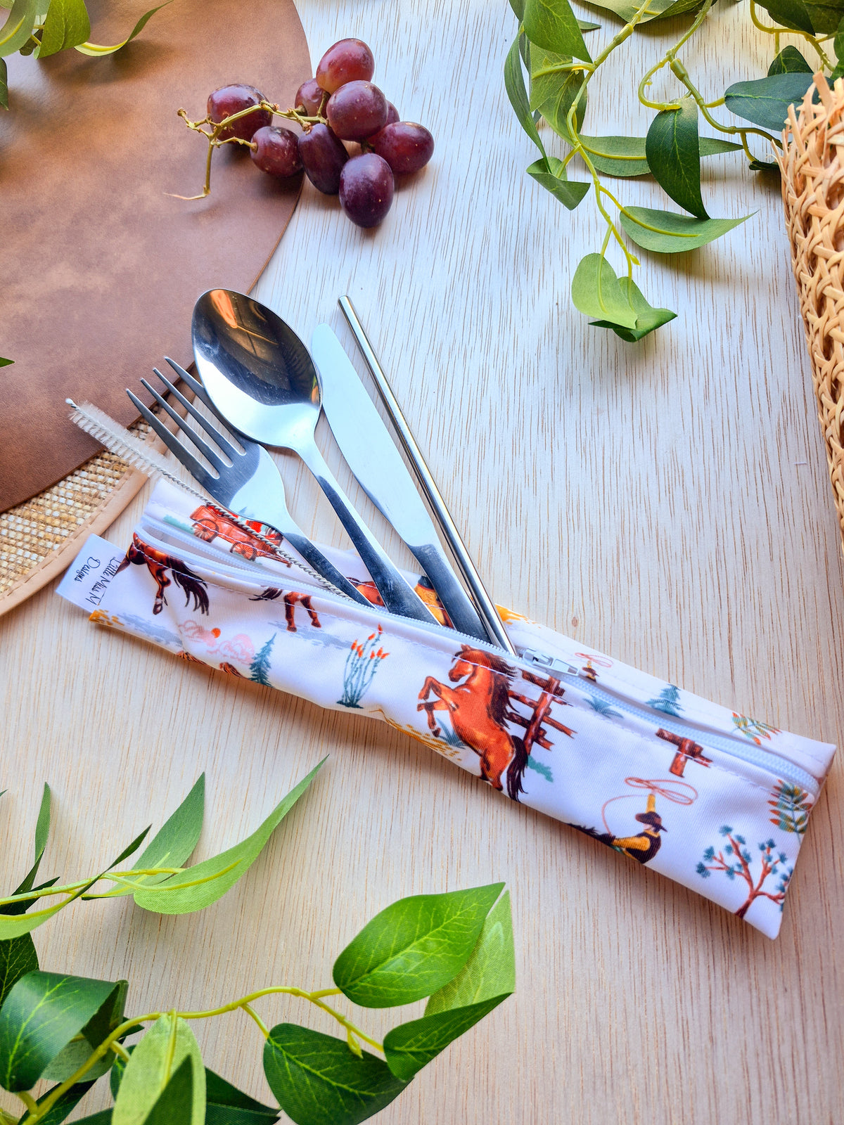 Horses Cutlery Pouch