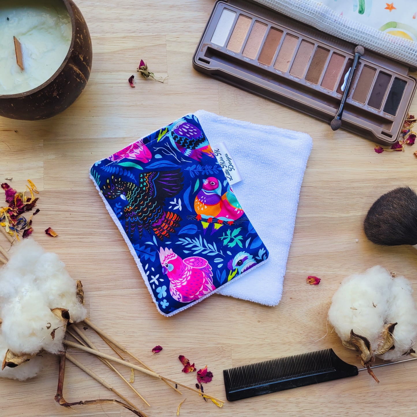 Birds of Aus large Makeup Wipes