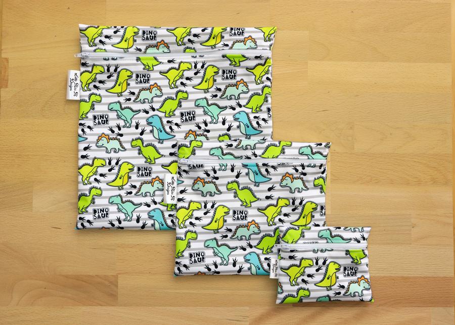 DINOSAURS Travel Soap & Toothbrush Pouch