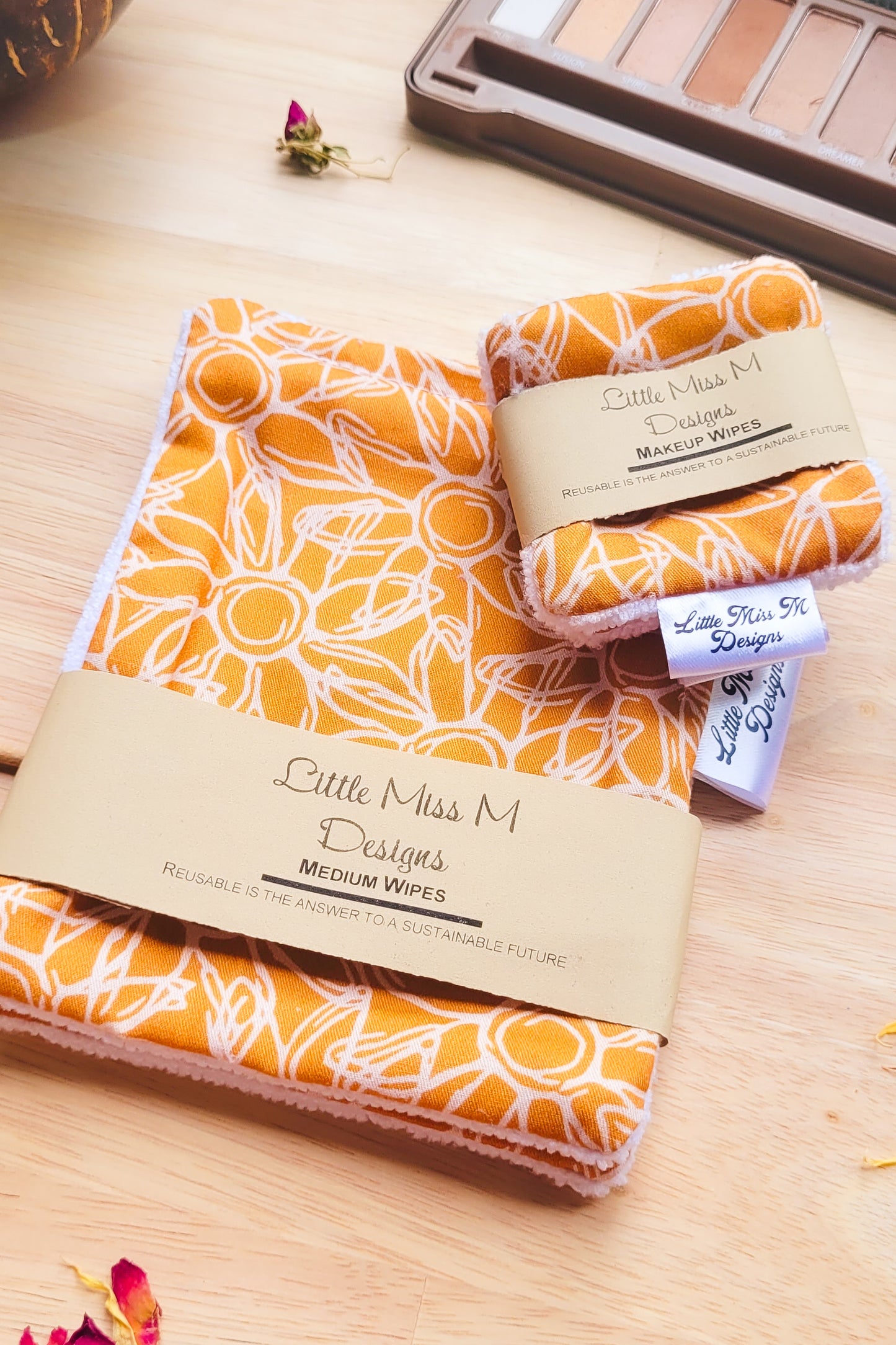 Mustard Sunflower Makeup Wipes