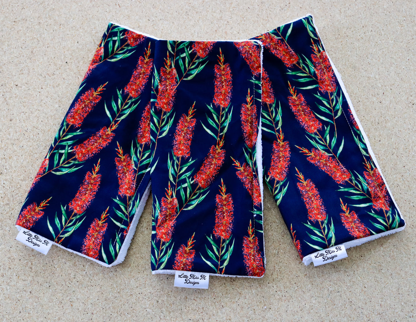Navy Bottlebrush Unpaper Towels