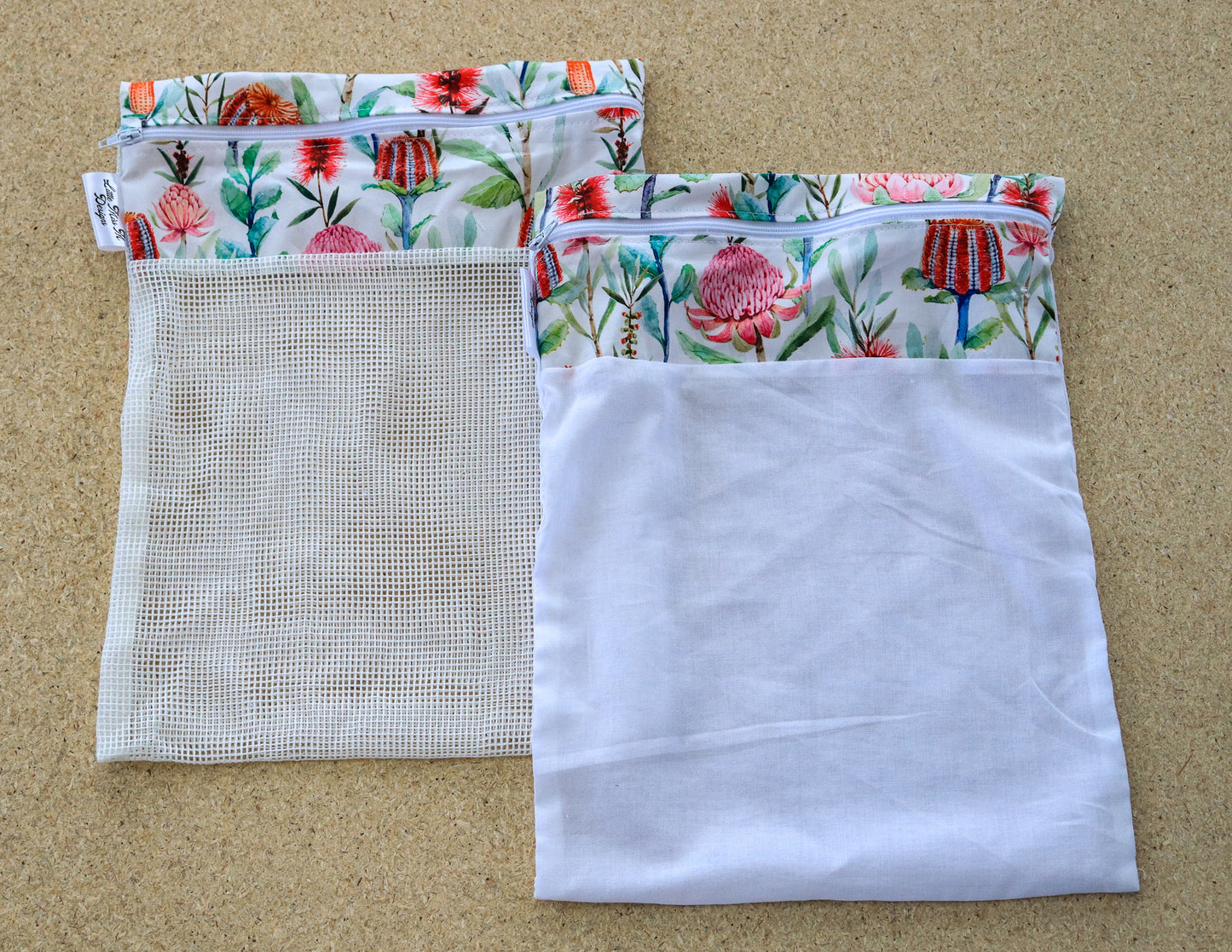Cream Natives Produce Bags