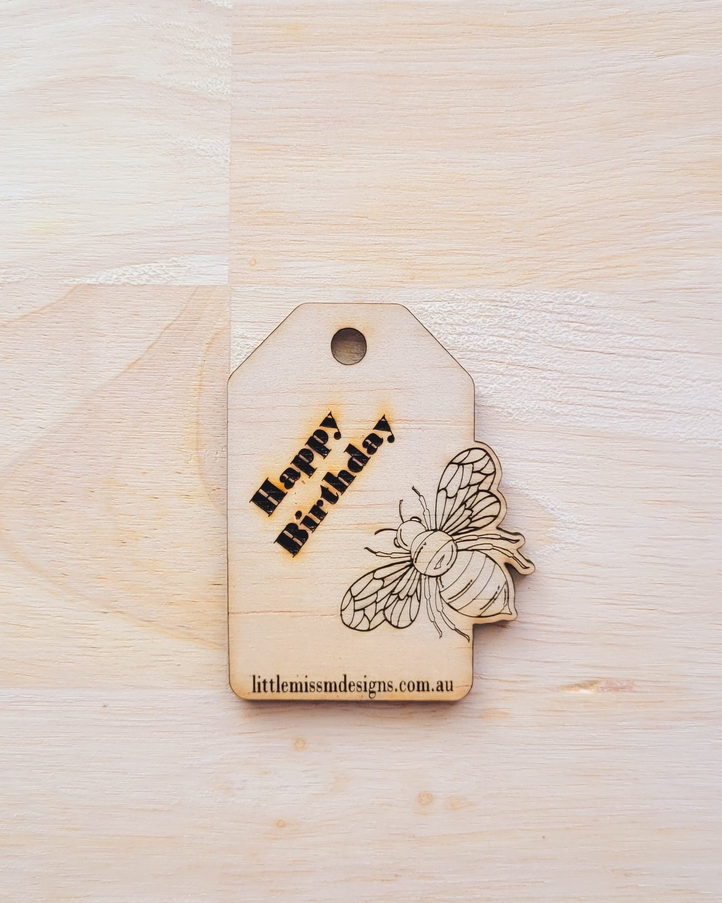 Mixed Pack of 6 Happy Birthday Reusable Gift Tags Hers