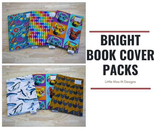Bright Pack Book Covers