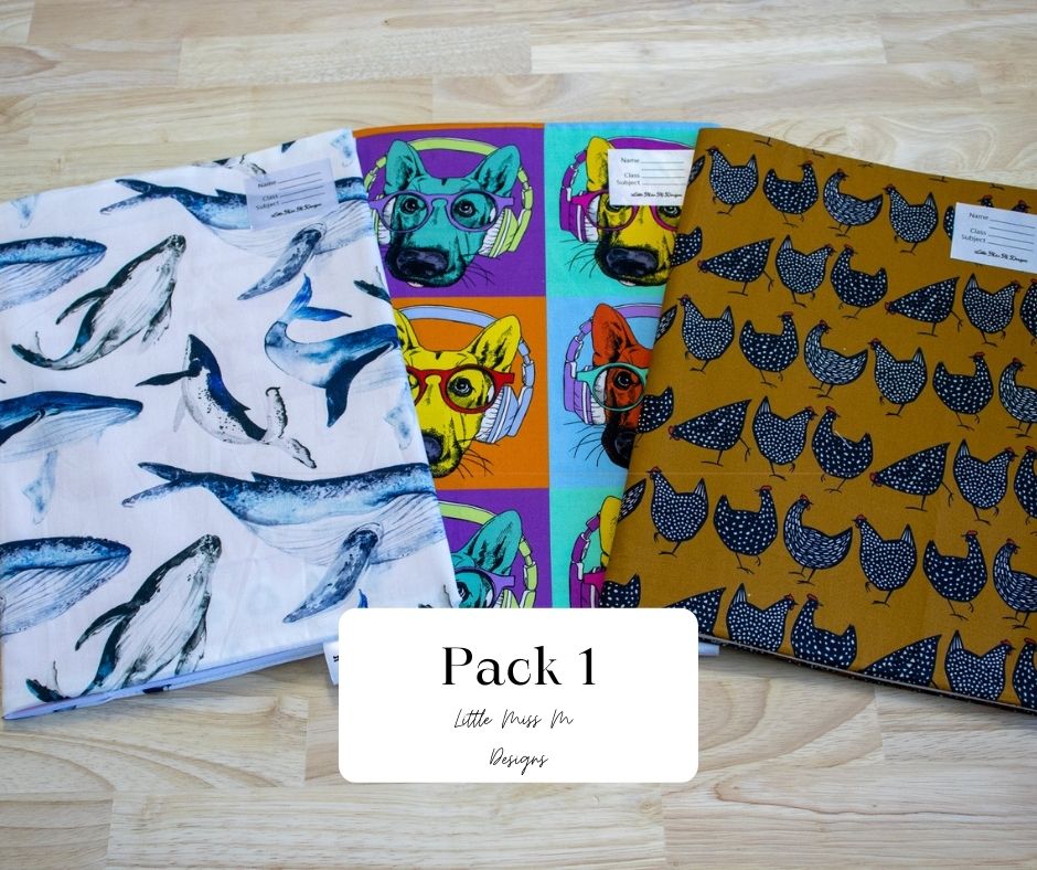 Bright Pack Book Covers Scrapbook