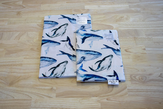 Whales Scrapbook Covers