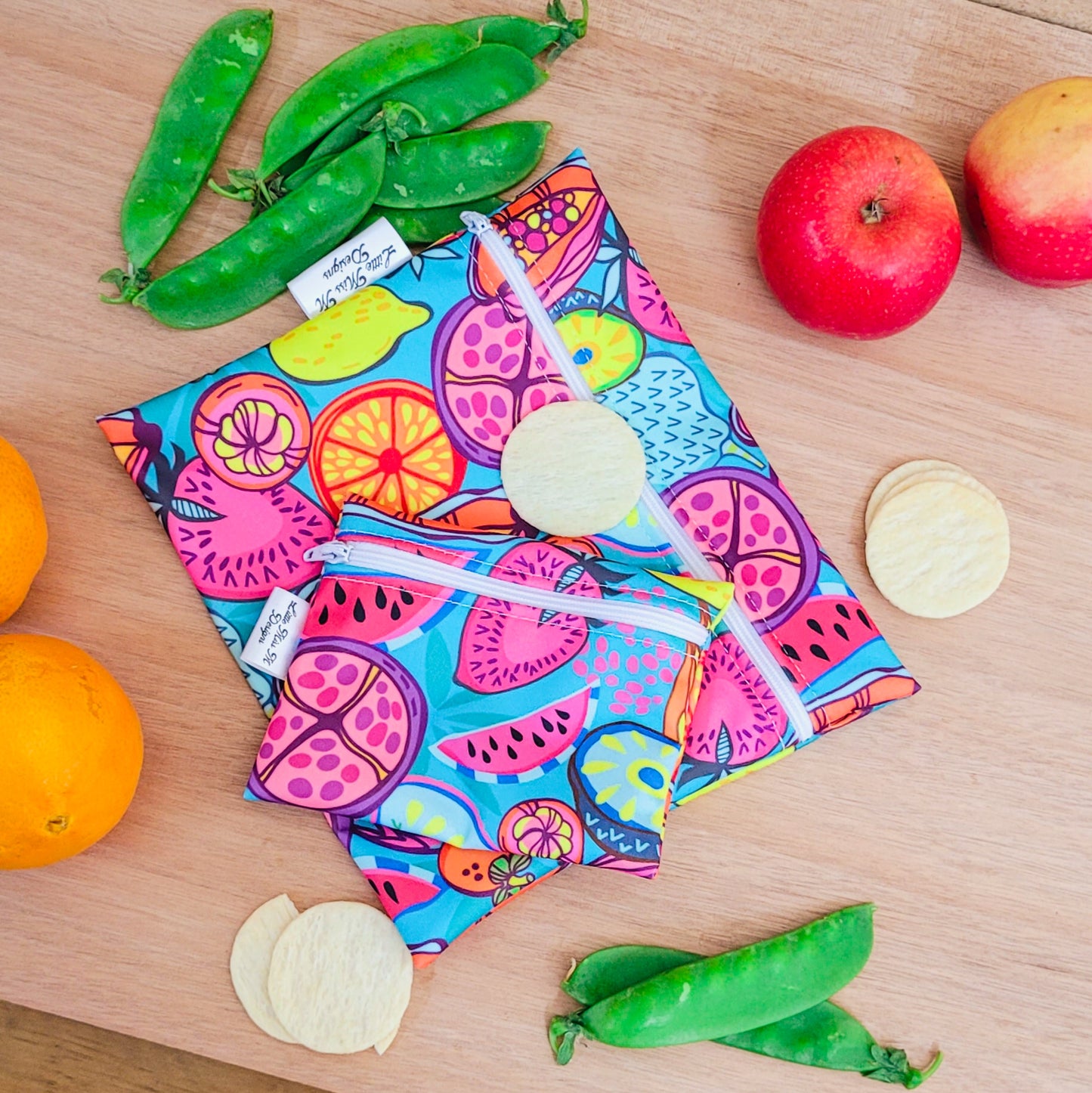 Wacky Fruits Snack Bags