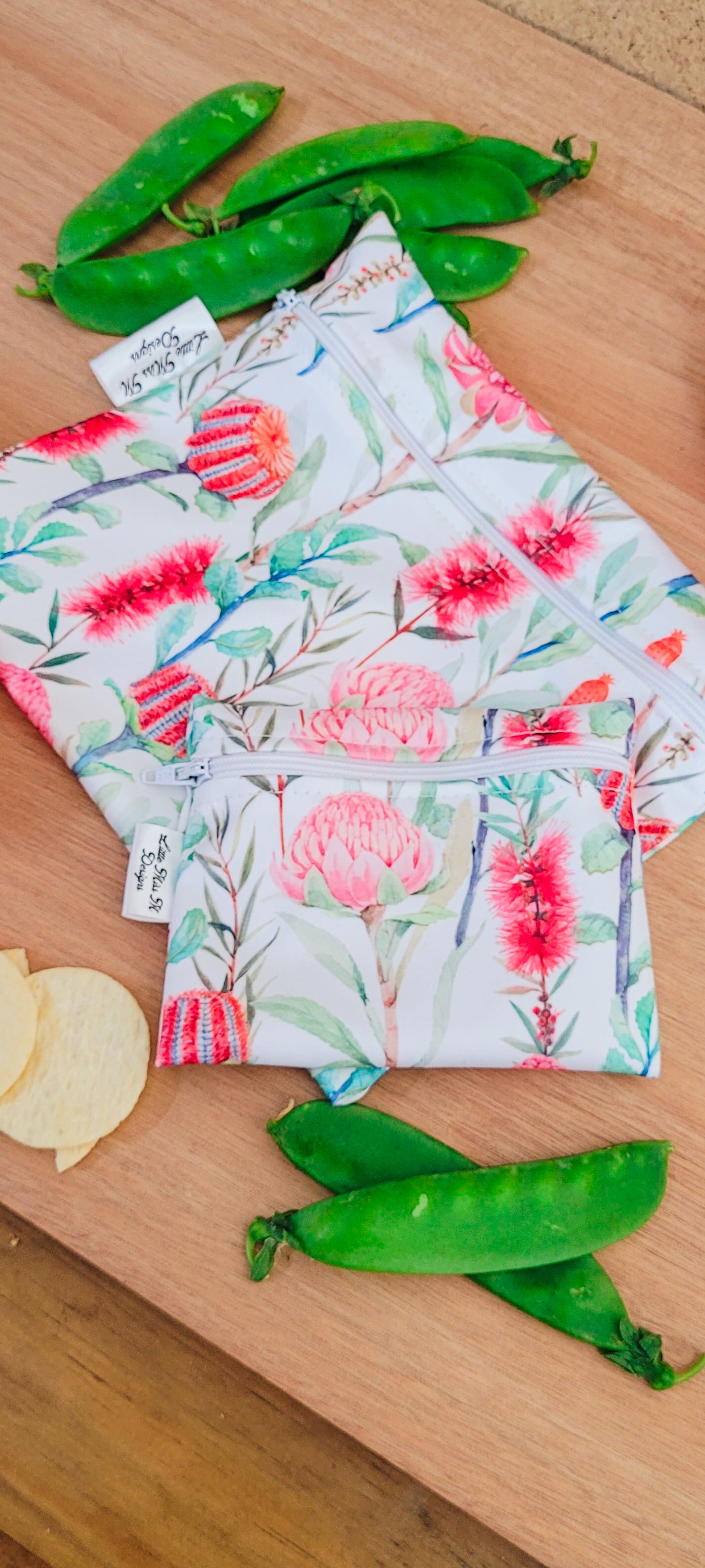 Cream Natives Snack Bags