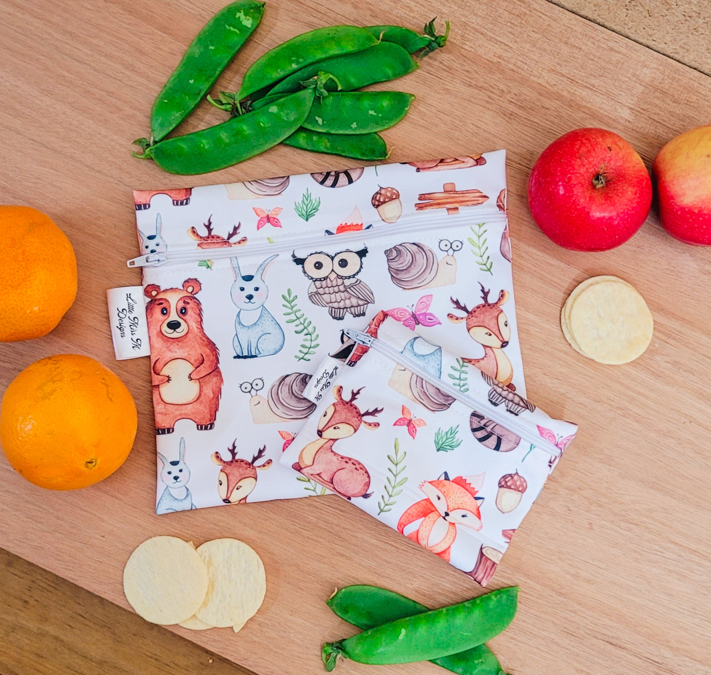 Forest Friends Snack Bags