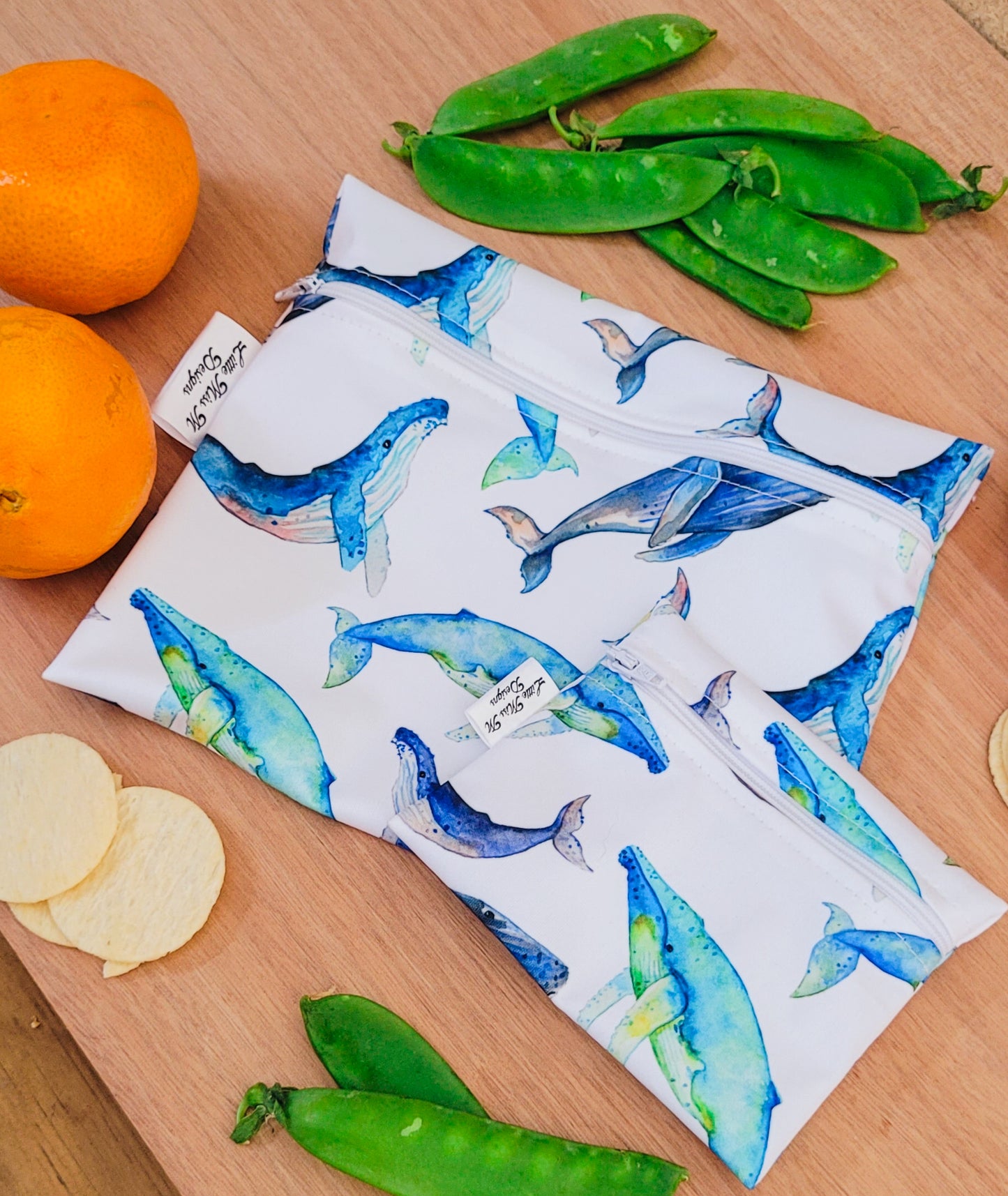 Whale Snack Bags