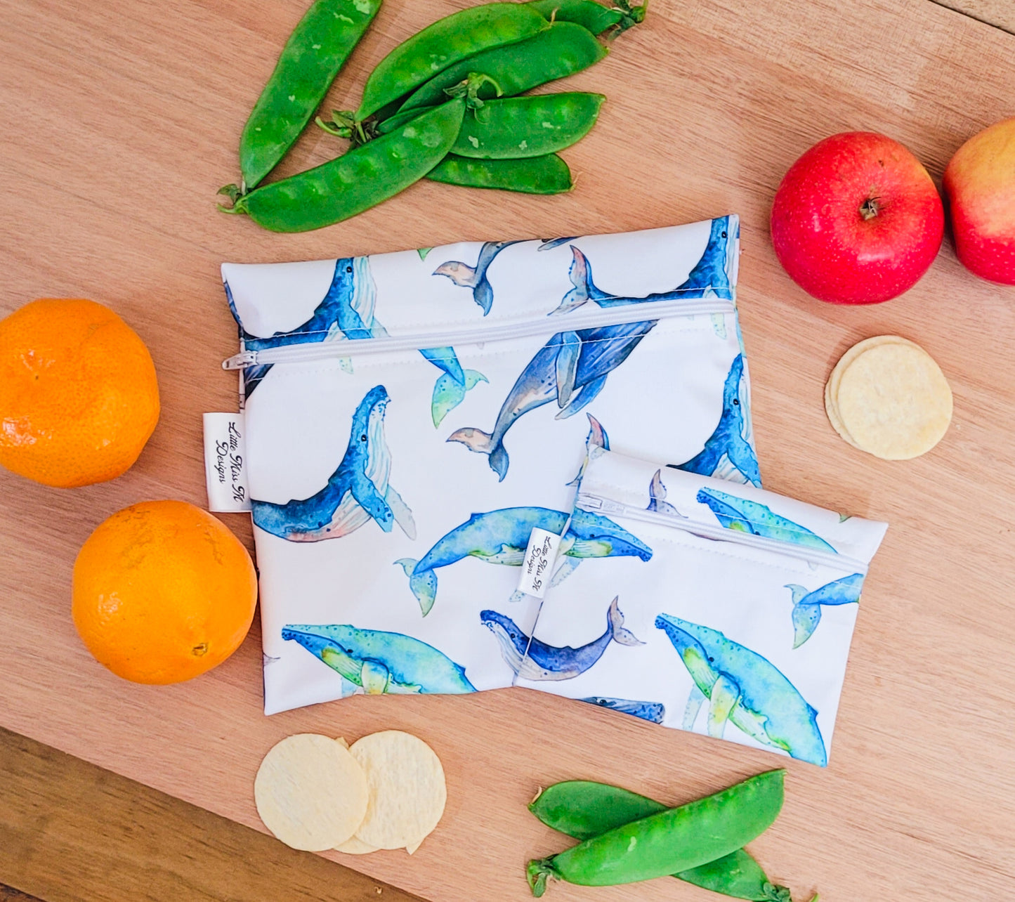 Whale Snack Bags
