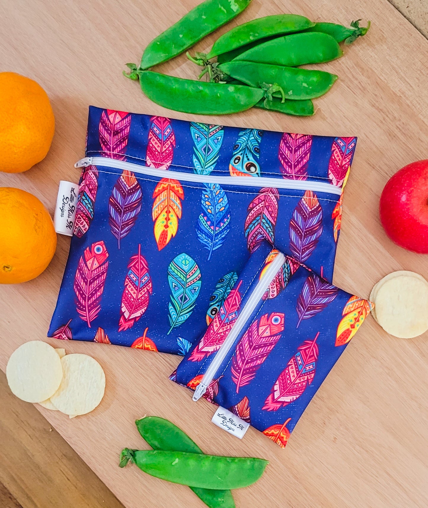 Feathers Snack Bags