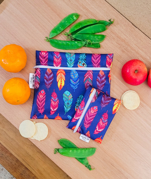 Feathers Snack Bags