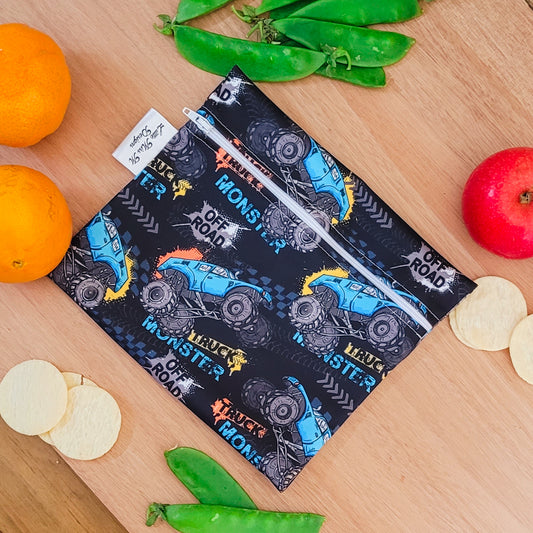 Monster Trucks Snack Bags