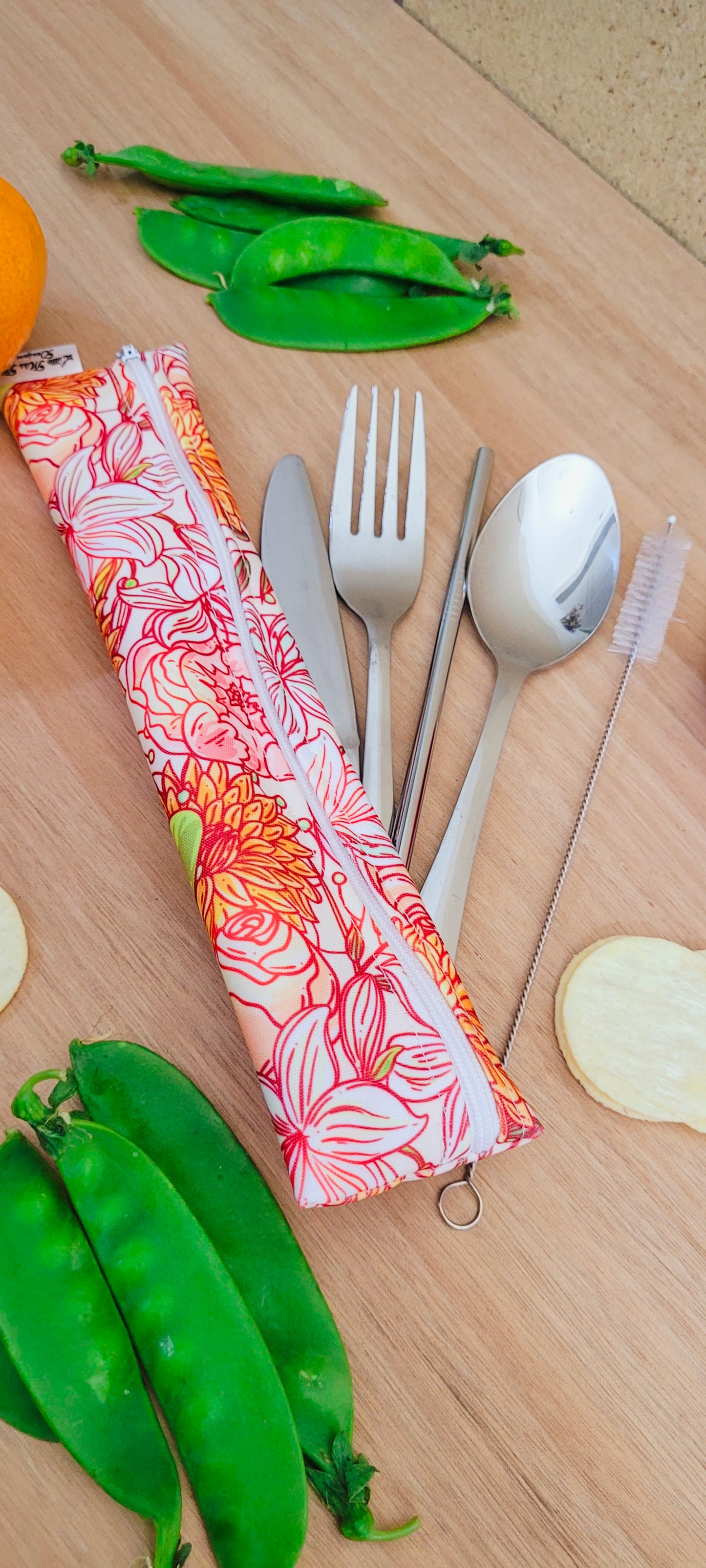 Nannas Garden Cutlery Pouch
