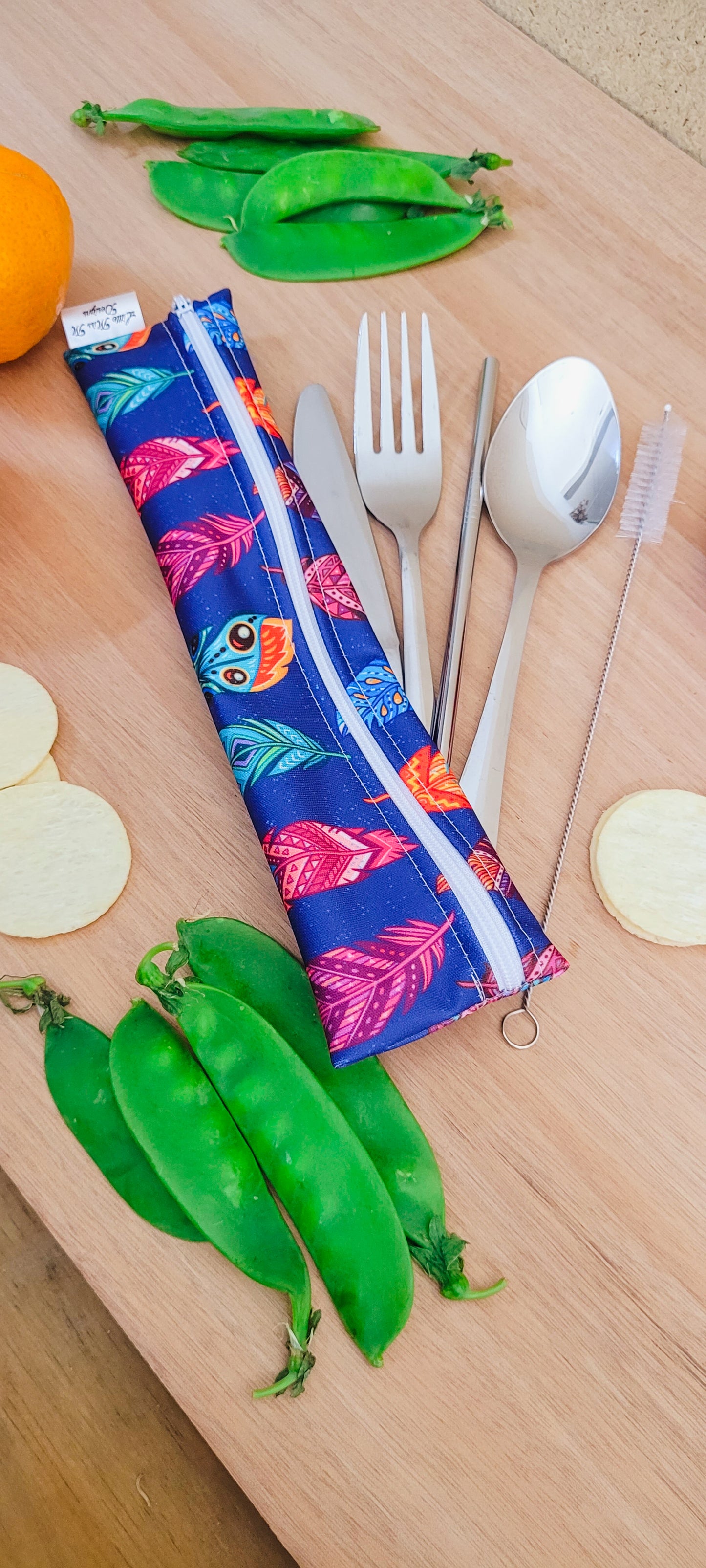 Feathers Cutlery Pouch