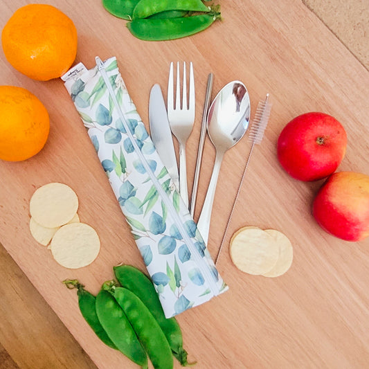 Two Gum Cutlery Pouch