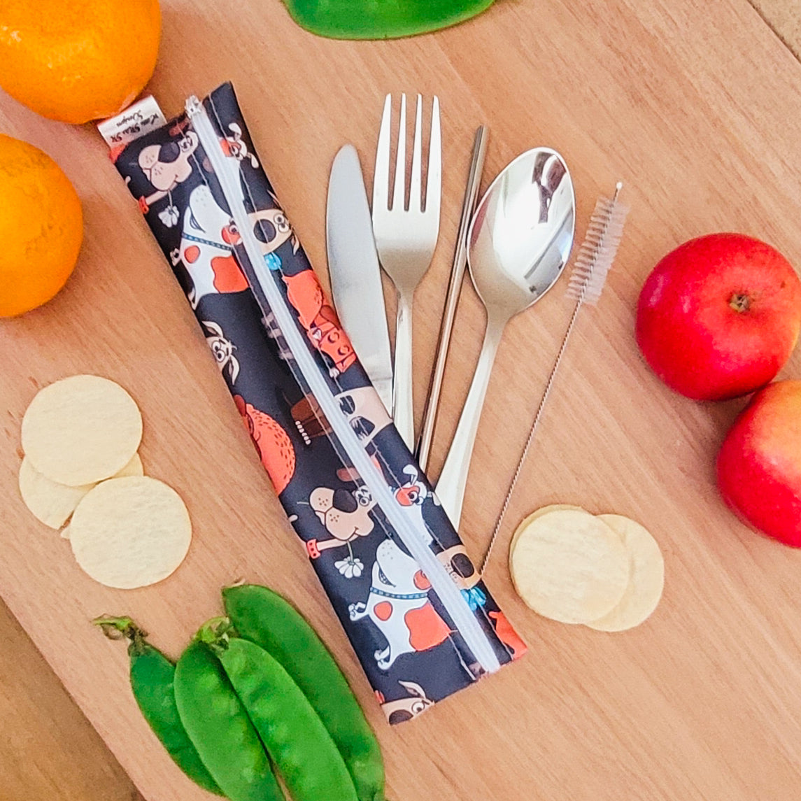 Dogs Cutlery Pouch