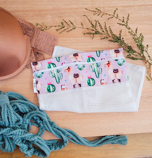 Llama & Cactus Wash Bag