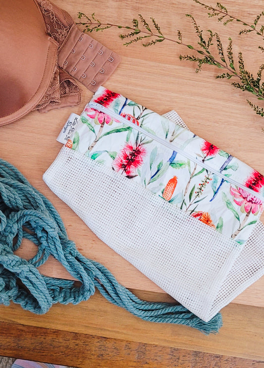 Cream Natives Wash Bag
