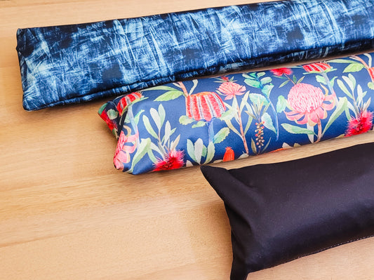 Pack of 3 Darkness - Denim, Black & Navy Natives Door Draught Stopper