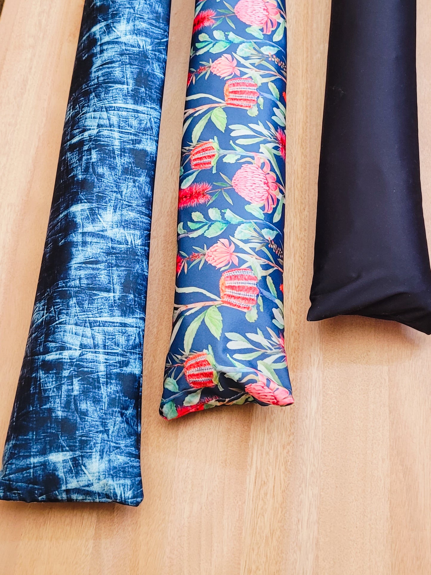 Pack of 3 Darkness - Denim, Black & Navy Natives Door Draught Stopper