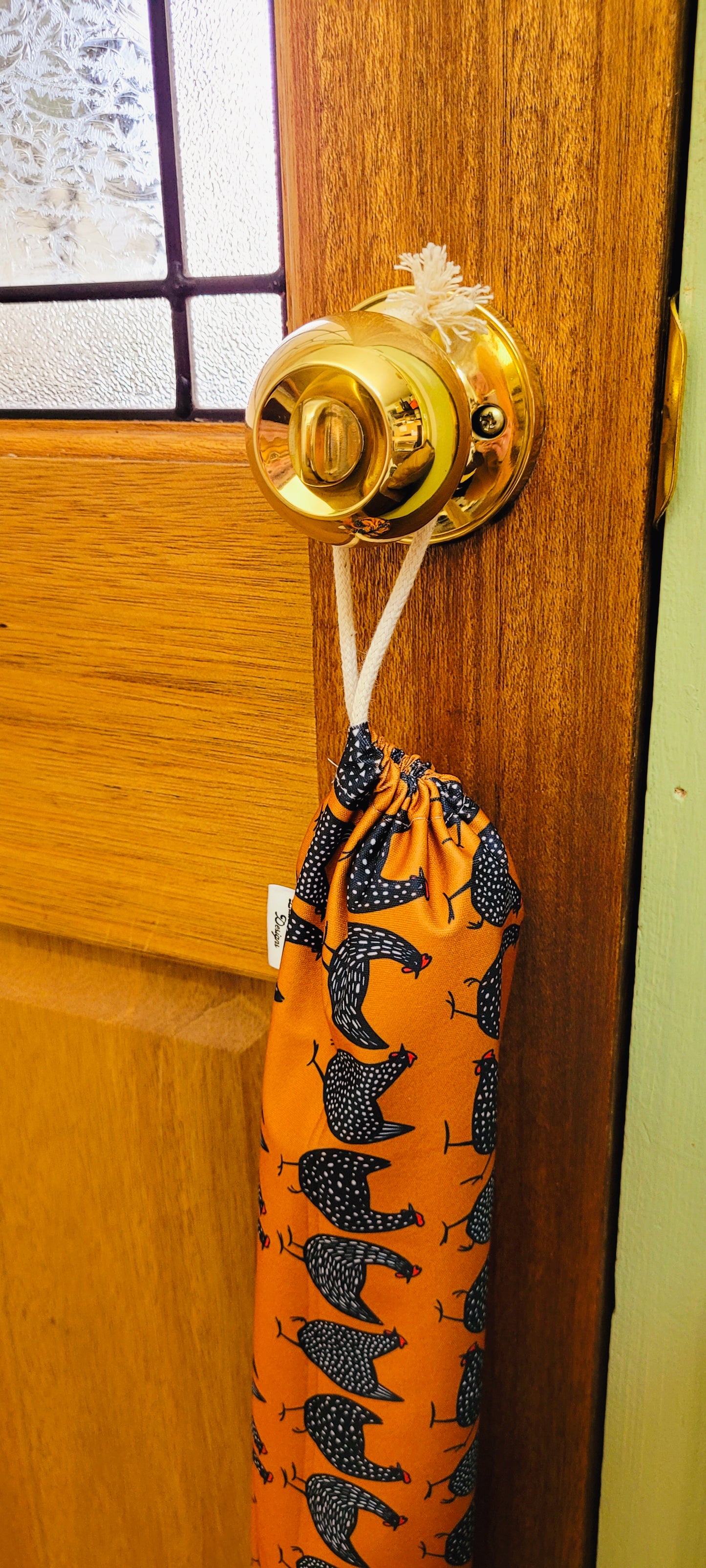 Flappy Chicken Door Draught Stopper