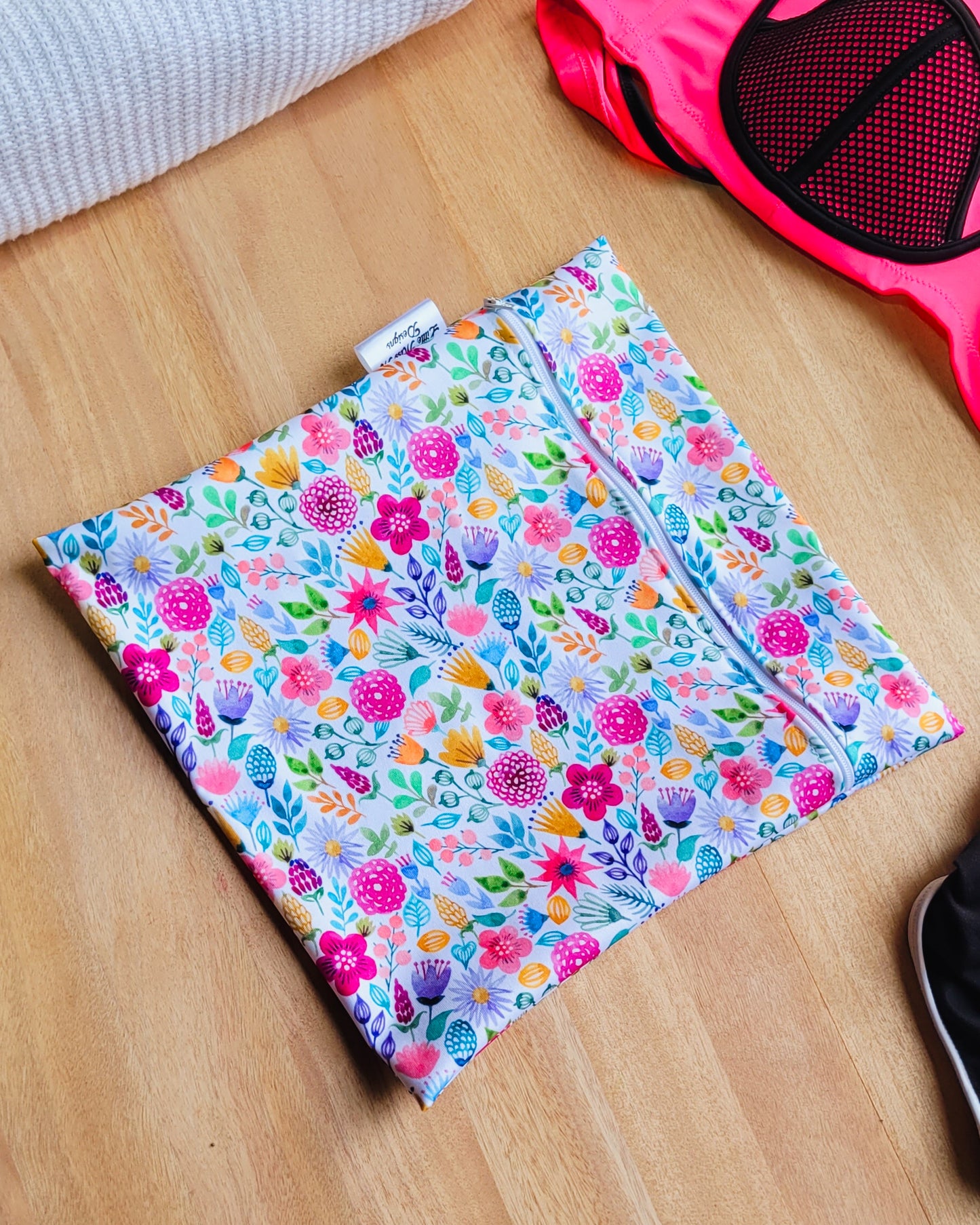 Dingle Flower Wet Bag