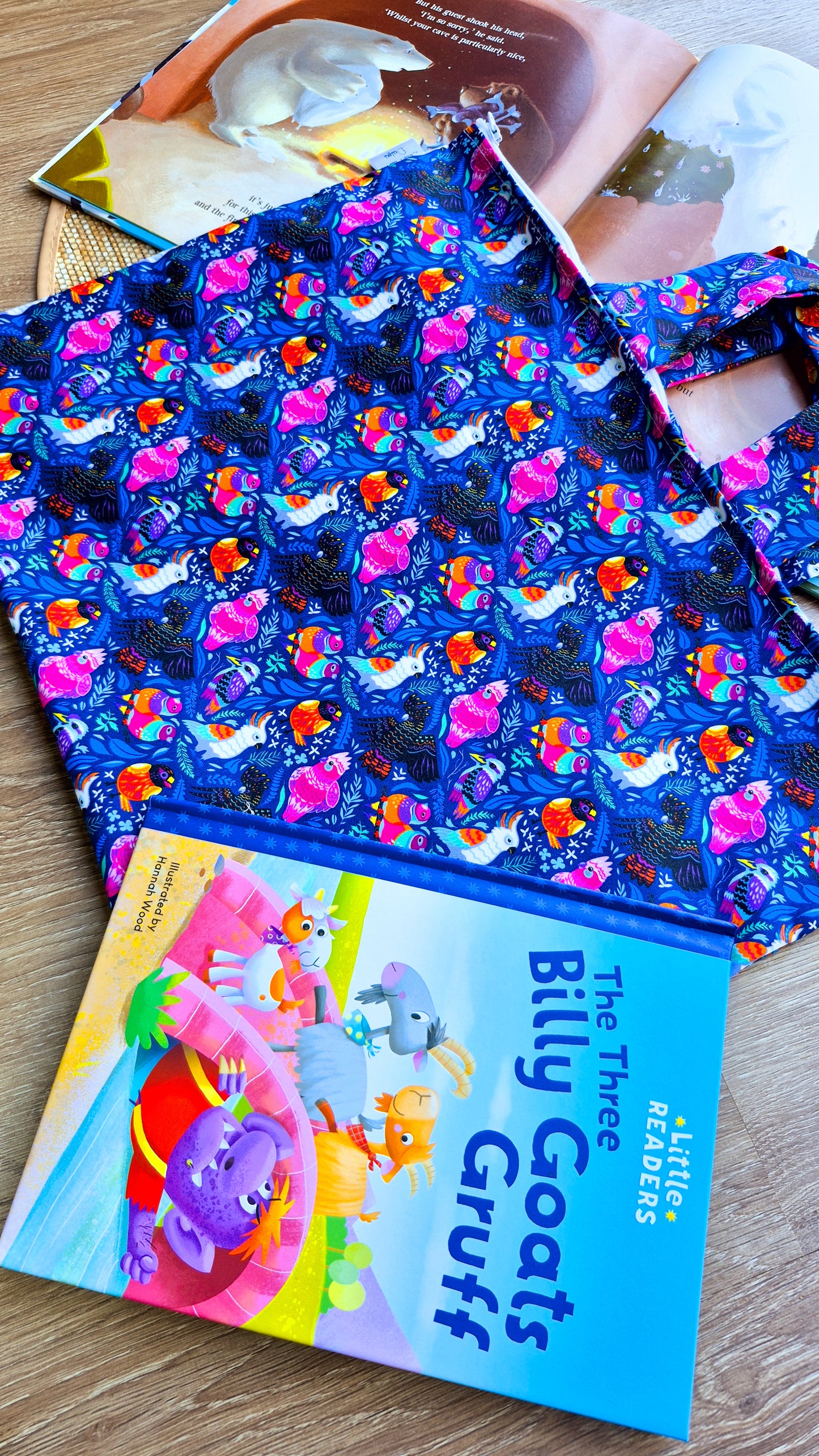 Birds of Aus Library Bag